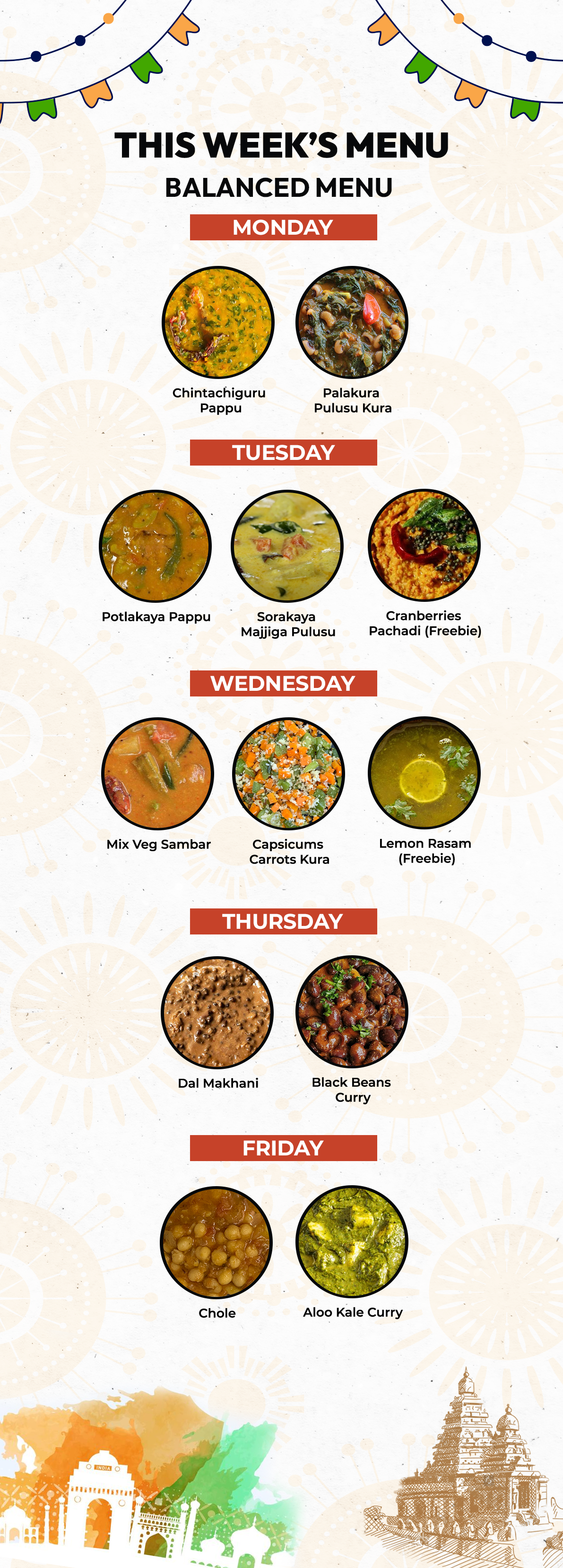 Balanced Meal Plan |  Oct 27 - Oct 31