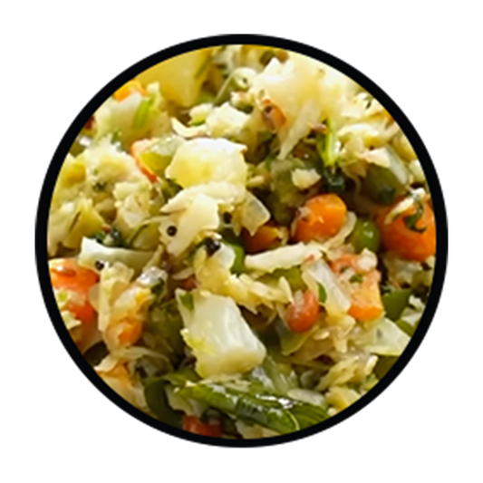 Mix Veg Poriyal (D)