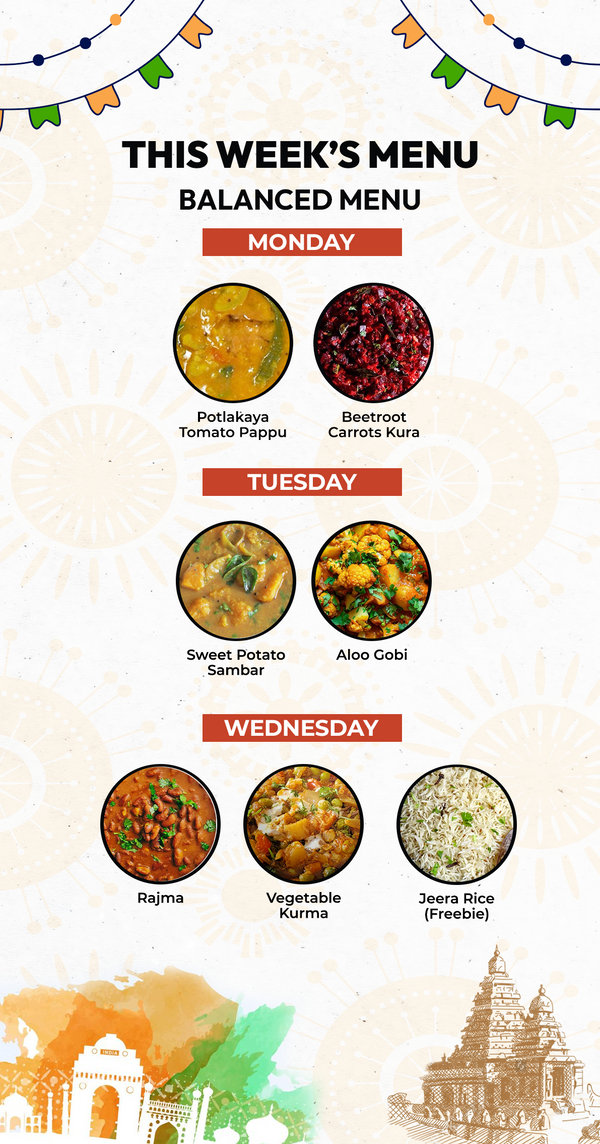 Balanced Meal Plan |  July 21 - 23